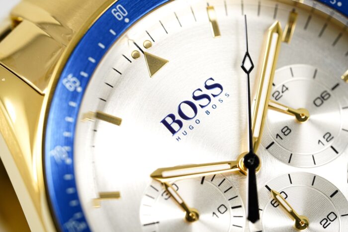 Hugo Boss Men's Watch Chronograph Trophy Gold - HB1513631 - Image 6